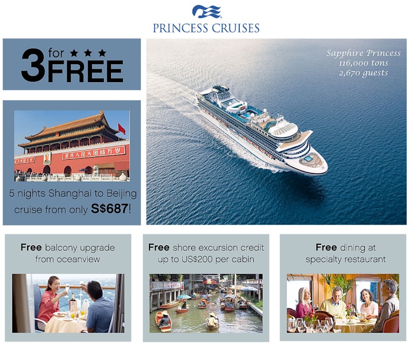 Princess Cruises - Grand Asia 3 for free